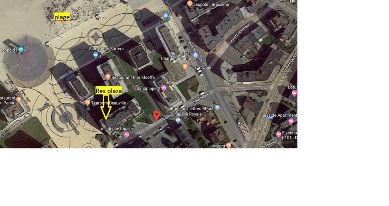 Plaza Apartman De Panne Kültér fotó